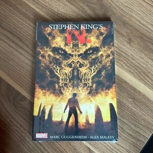 Marvel comics in original sealed package. Hardcover Stephen King’s N.